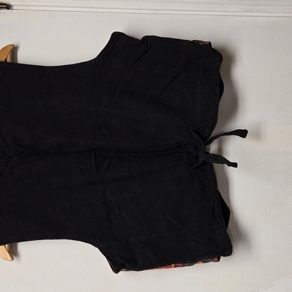 Vintage Southwestern Aztec Colorful Geometric Pattern Vest - Picture 4 of 5